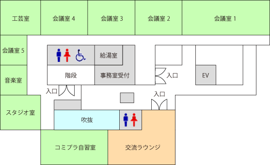 フロア全体図